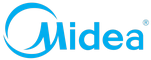 Логотип фирмы Midea во Владивостоке